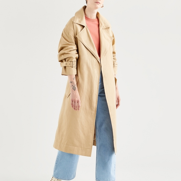 LEVIS "MIKO" TRENCH SIZE S BNWOT - Picture 1 of 2